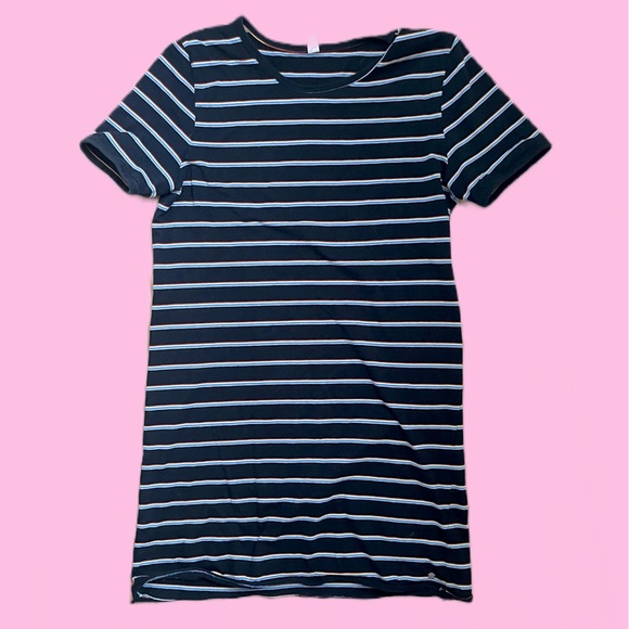 Ripzone navy blue striped tshirt dress​ - Picture 1 of 3